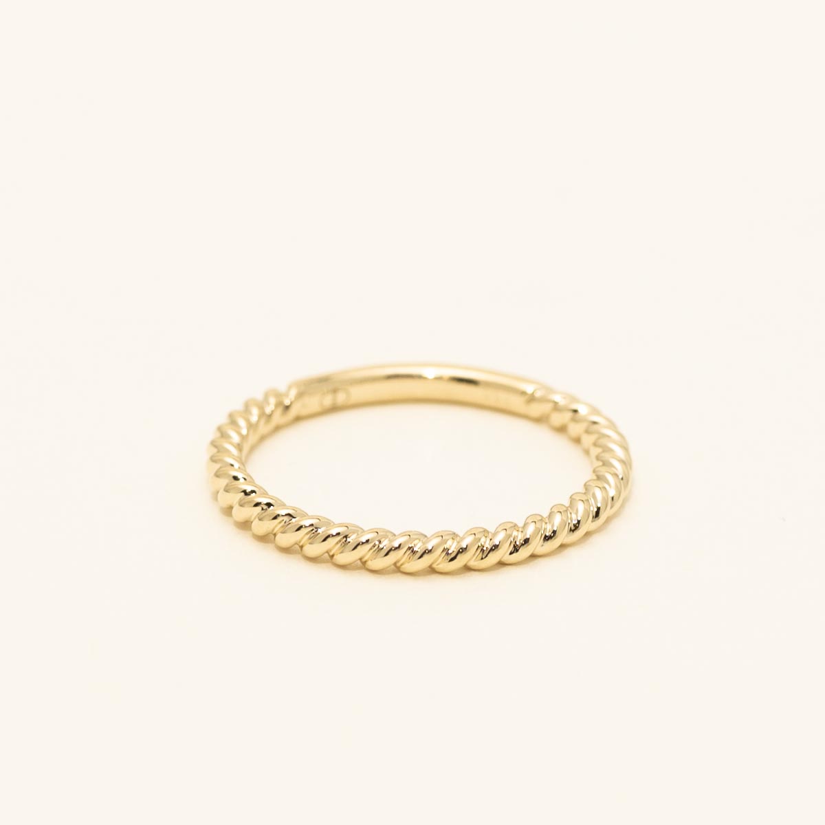 Twist Band in 14kt Yellow Gold