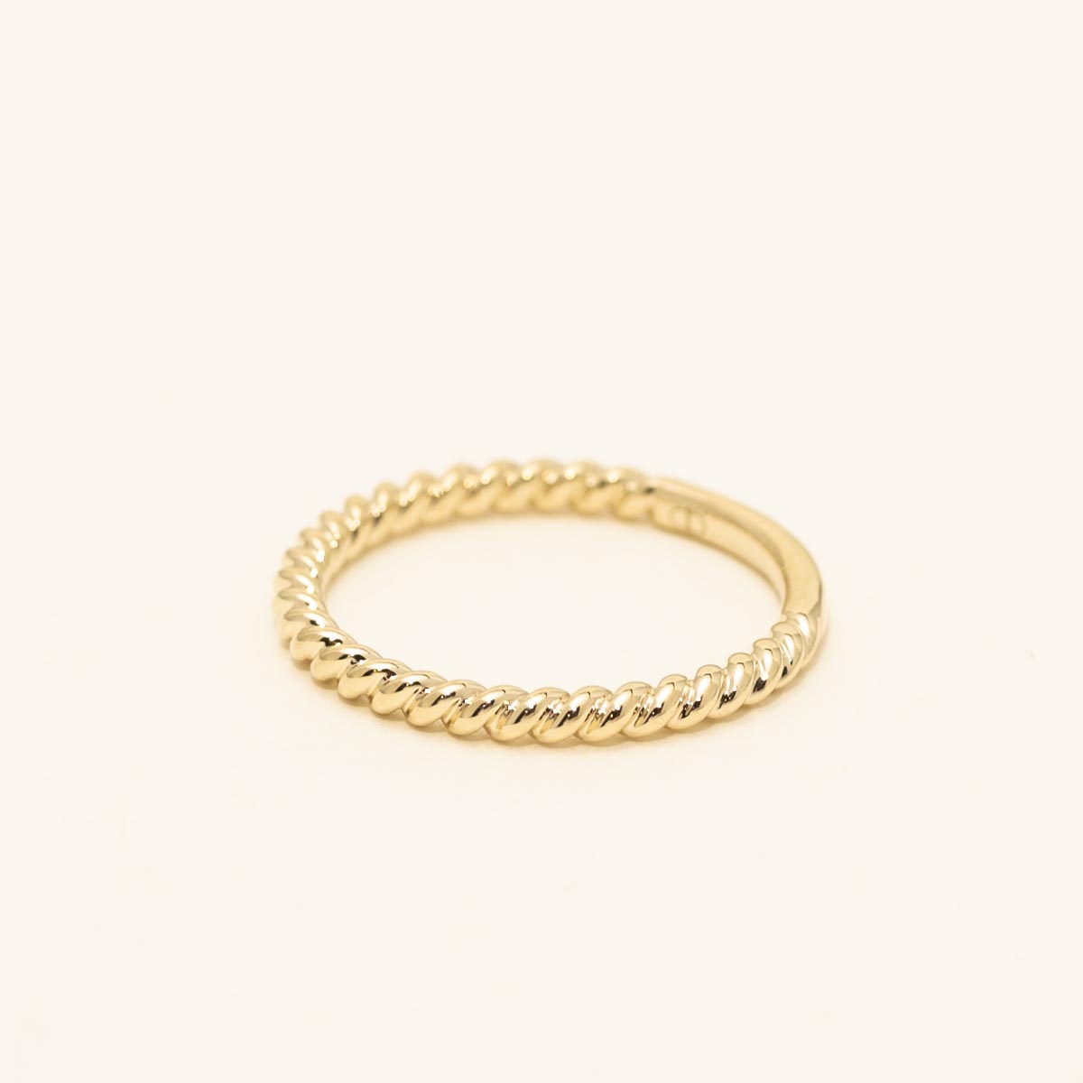 Twist Band in 14kt Yellow Gold