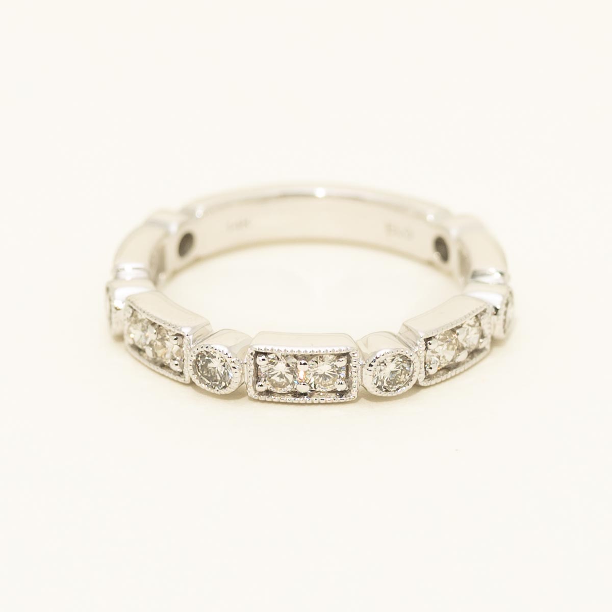 Diamond Stacking Band in 14kt White Gold (3/4ct tw)