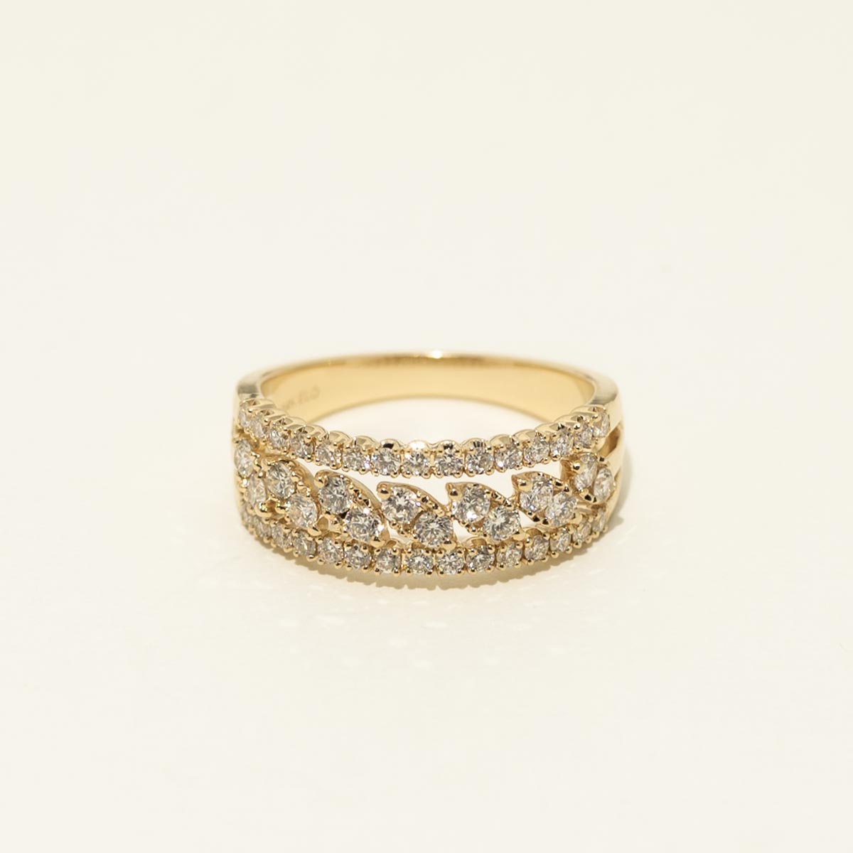 Diamond Fashion Band in 14kt Yellow Gold (3/4ct tw)