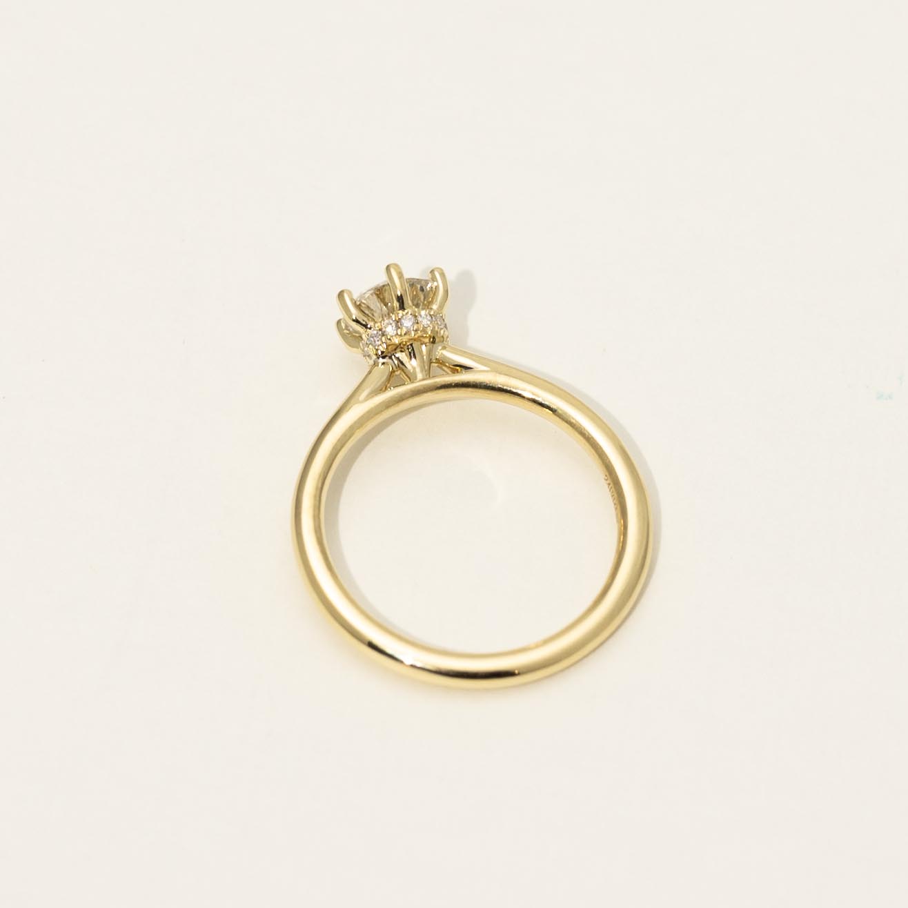 Diamond Engagement Ring in 18kt Yellow Gold (3/4ct tw)