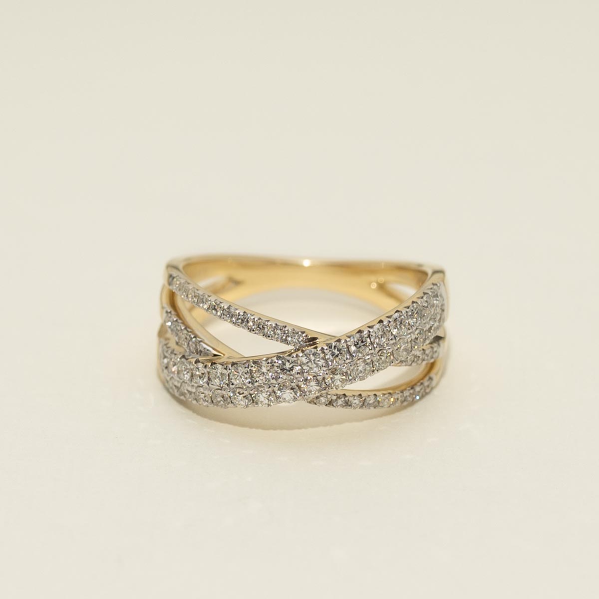 Diamond Fashion Ring in 14kt Yellow Gold (3/4ct tw)