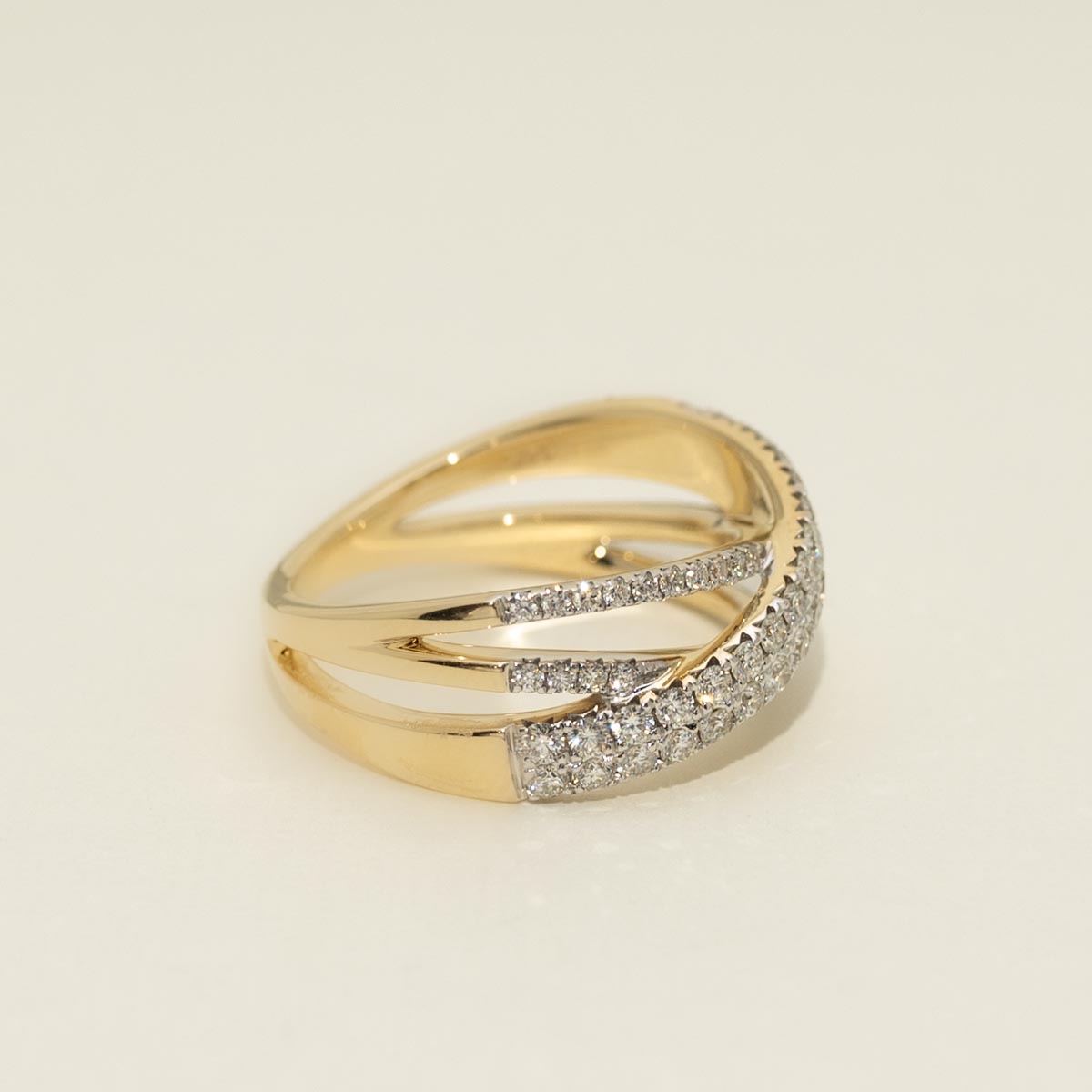 Diamond Fashion Ring in 14kt Yellow Gold (3/4ct tw)