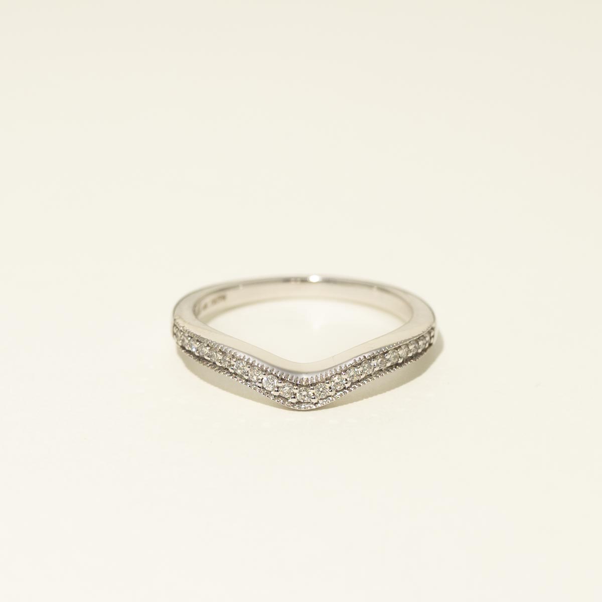 Diamond Band in 14kt White Gold (1/10ct tw)